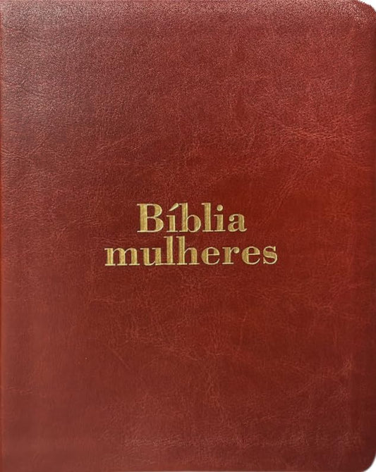 Bíblia Mulheres Naa - Duas Colunas - Básica Marrom: Por Viviane Martinello -