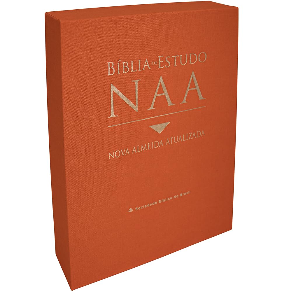 Bíblia de Estudo NAA, capa lírica em tecido: Nova Almeida Atualizada (NAA)