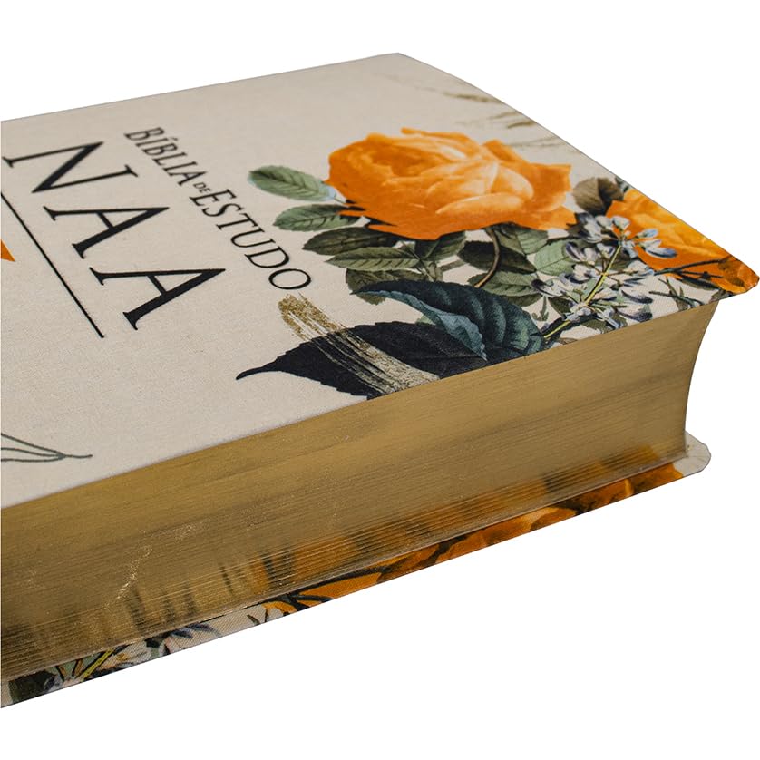 Bíblia de Estudo NAA, capa lírica em tecido: Nova Almeida Atualizada (NAA)