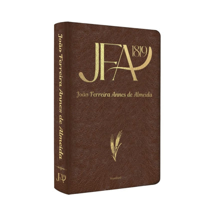 Bíblia Sagrada JFA 1819, Letra Grande, Couro Sintético Marrom