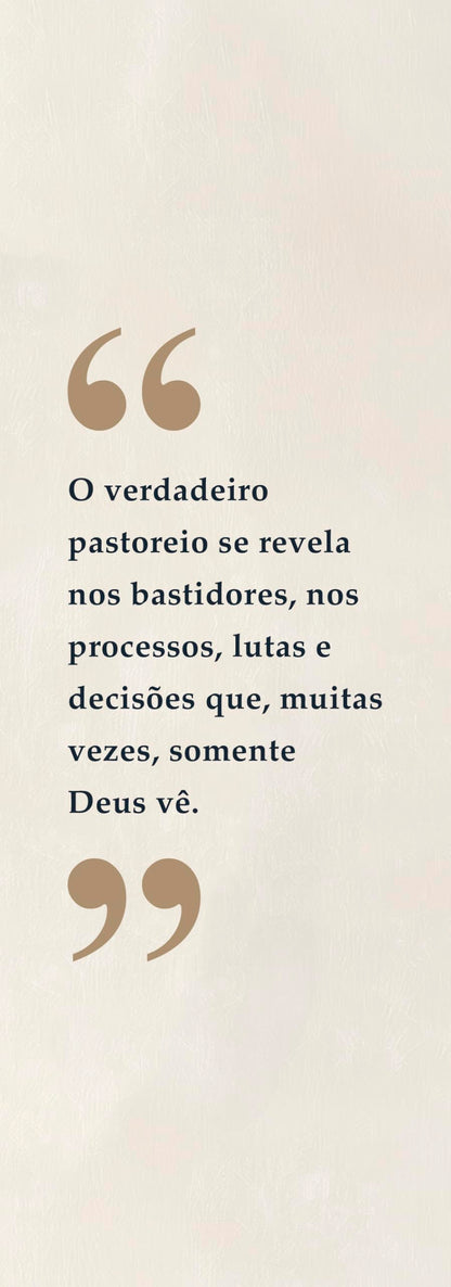 PASTOR, UM CONSELHO PARA VOCÊ: Reflexões, princípios bíblicos e valores para um pastoreio saudável