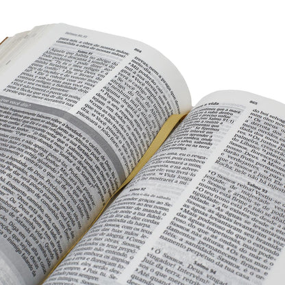 biblia de estudo joyce meyer nvi letra grande luxo mostarda