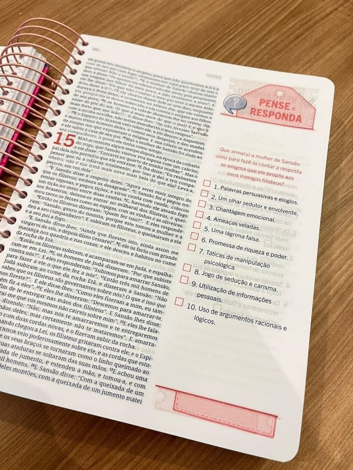 Bíblia Interativa Estude, Medite e Anote: Modelo Paciência - King James - BKJ