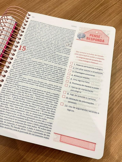 Bíblia Interativa Estude, Medite e Anote: Modelo Paciência - King James - BKJ