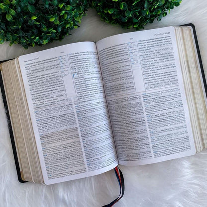Biblia de Estudo King James 1611 (Estudo Holman) [imitation_leather] BVBOOKS [Jan 01, 2018] - BLUE