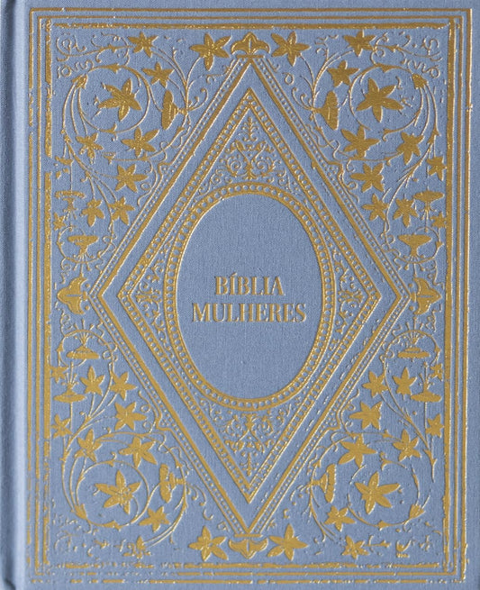 Bíblia Mulheres NAA - Capa Dura Vintage Azul: Por Viviane Martinello