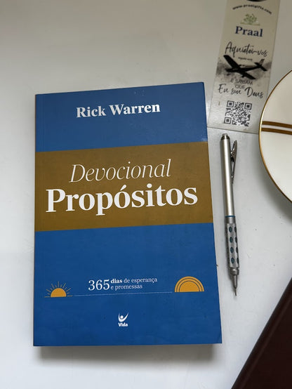 Devocional Propósitos: 365 Dias de Esperança e Promessas