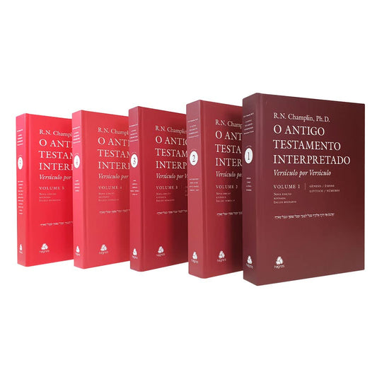 Antigo Testamento Interpretado – 5 Volumes