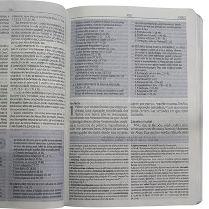 Biblia de Estudo de Genebra - Letra Grande