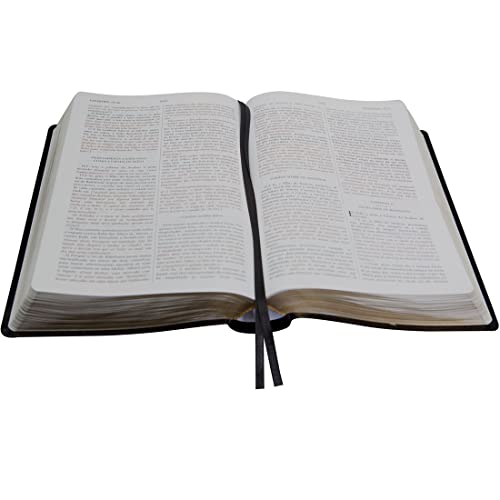 Bíblia de Estudo do Expositor - Capa couro bounded preta