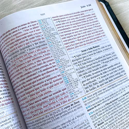 Biblia de Estudo King James 1611 (Estudo Holman) [imitation_leather] BVBOOKS [Jan 01, 2018] - BLUE