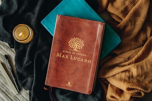 BÍBLIA DE ESTUDO MAX LUCADO - CAPA MARROM
