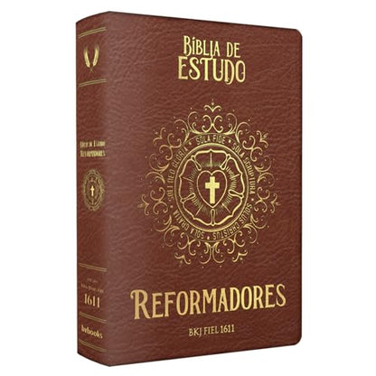 Biblia King James Do Brasil Evangelica Reformadores (edição Portugues) 1611 De Estudo - Para Um Super Estudo Dos Pricipais Reformadores.