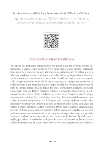 Biblia King James Do Brasil Evangelica Reformadores (edição Portugues) 1611 De Estudo - Para Um Super Estudo Dos Pricipais Reformadores.