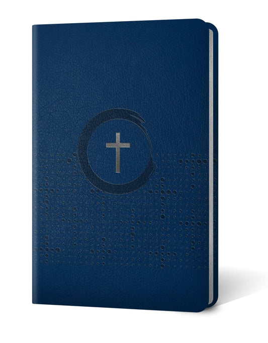 BÍBLIA NVI SLIM AZUL CRUZ