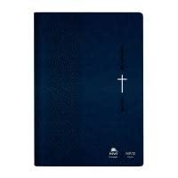 Bíblia Bilíngue Português/Inglês NVI Luxo Azul - Bilingual Bible English/Portuguese NIV - Holy Bible Portuguese/English