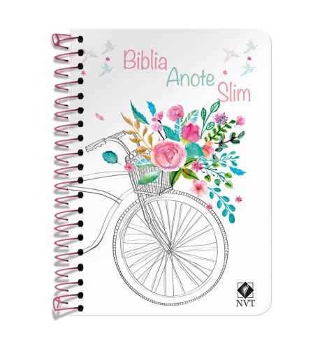 biblia anote nvt espiral com espaco para anotaco bike slim