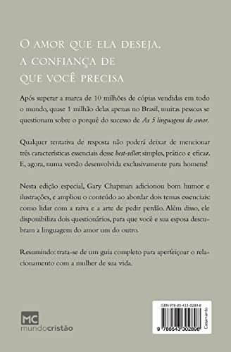 As 5 linguagens do amor para homens: Como expressar um compromisso de amor a sua esposa (Portuguese Edition)