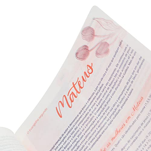 Bíblia da Mulher - Letra Grande- Compacta -Bíblia de Estudo é um convite para conhecer todas as mulheres da Bíblia