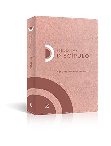 Bíblia do Discípulo Nvi Capa Luxo Rosa