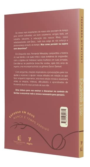 Enquanto Isso - O que fazer enquanto esperamos - Fernanda Witwytzky - Em Portugues do Brasil - Capa Brochura