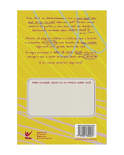 Construa seu Diário - Amarelo: Este Livro é Para ser Vivido