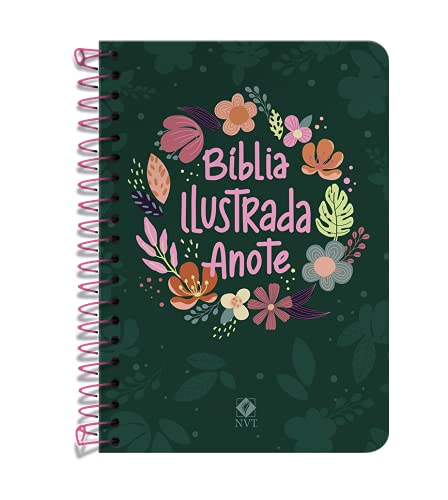 BÍBLIA ILUSTRADA ANOTE – CORES E FLORES – NVT