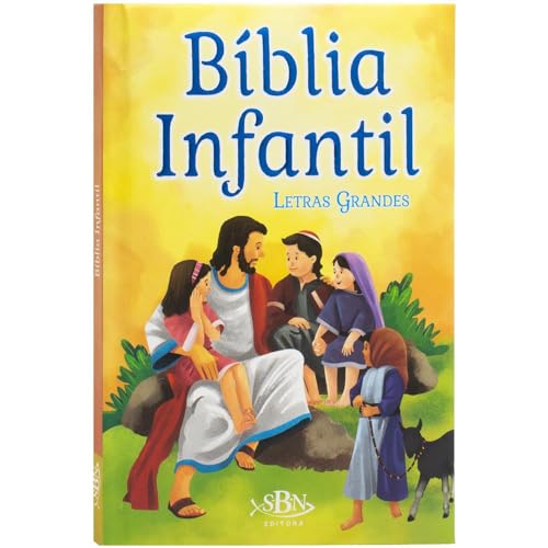 Biblia Infantil - Letras Grandes (Em Portugues do Brasil)