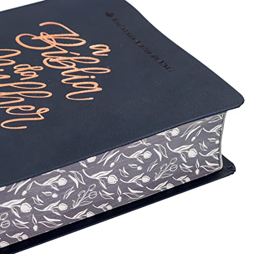 A Biblia da Mulher - NAA - Azul - Letra Grande - Portugues do Brasil - Tulipa - SBB - Compacta