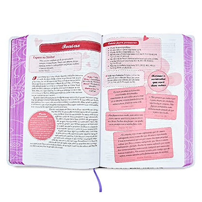 Biblia da Garota Crista NTLH Glitter (Em Portugues do Brasil)