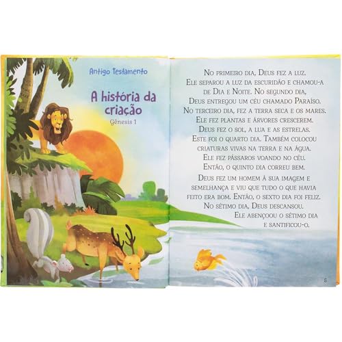 Biblia Infantil - Letras Grandes (Em Portugues do Brasil)