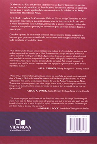 Manual do Uso do Antigo Testamento no Novo Testamento-Exegese e Interpretação.