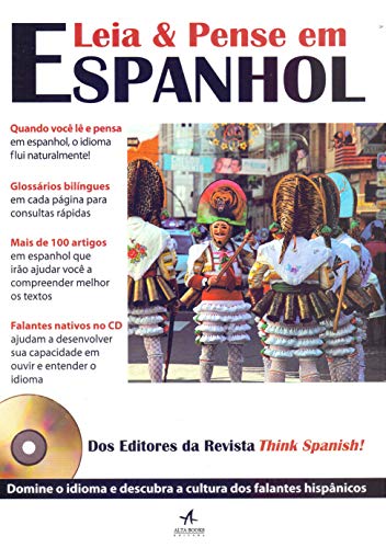 Leia & Pense Em Espanhol (Em Portuguese do Brasil)