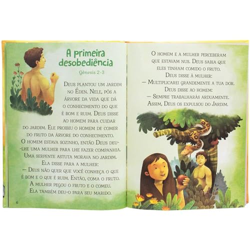 Biblia Infantil - Letras Grandes (Em Portugues do Brasil)