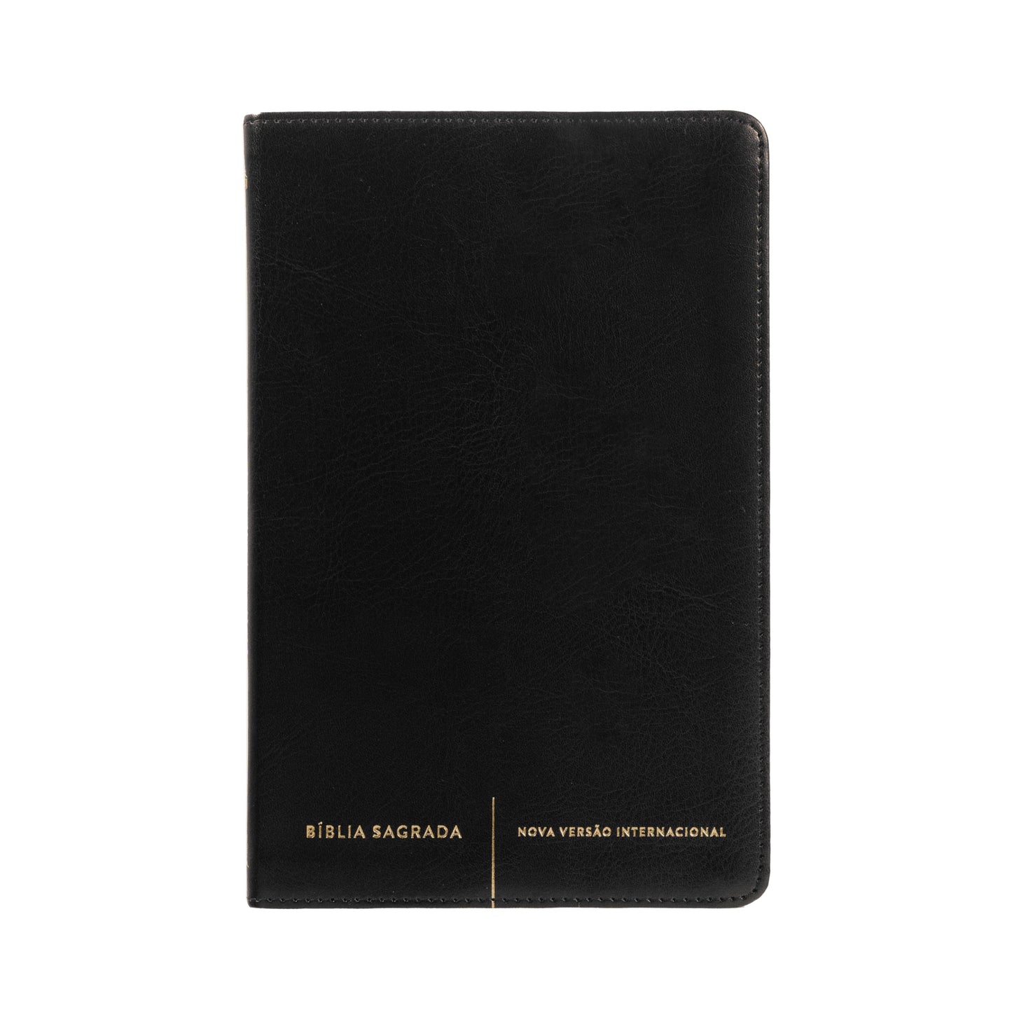 Biblia Sagrada Slim NVI Luxo Capa Preta (Em Portugues do Brasil)