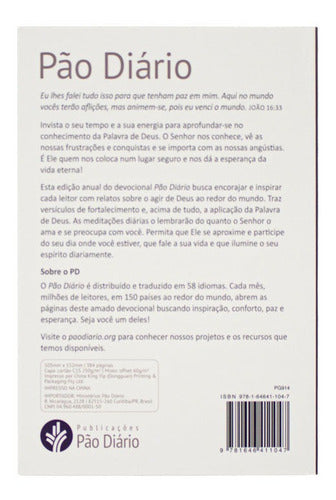 Pão Diário vol. 26 - Letra Gigante - Família