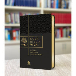 Nova Bíblia Viva – Estudo, leitura e compreensão - Preto - Flexivel - Em Portugues do Brasil - NBV: Estudo, Leitura e Compreensão