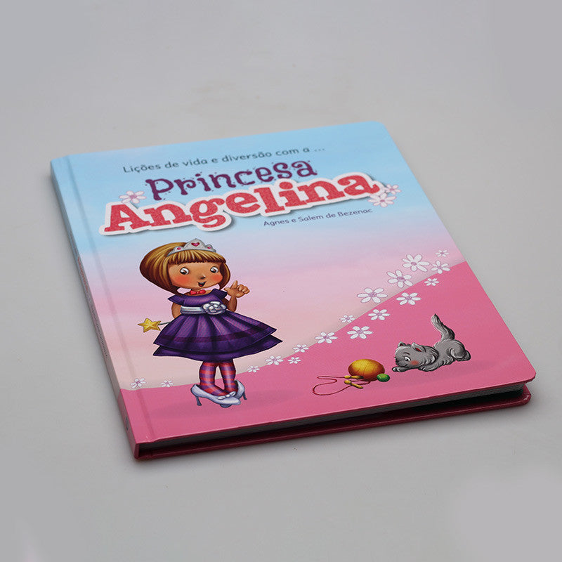 Princesa Angelina - Lições de Vida e Diversão - Em Português - Capa Dura